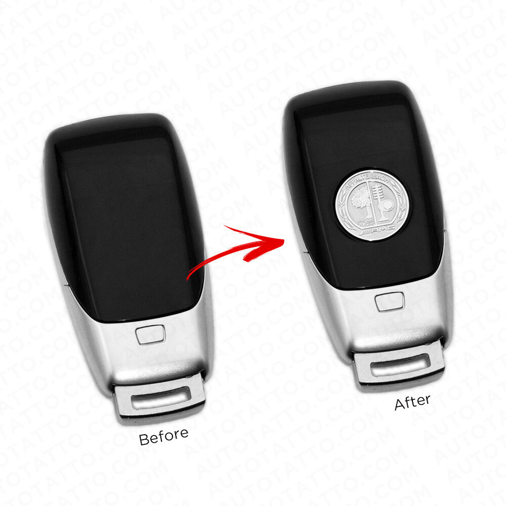 OEM AMG New Remote Key FOB Back Cover Holder Protect For Mercedes S E G Class