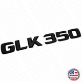 Benz GLK 350 AMG Letter Emblem Trunk Logo Nameplate Badge Decorate Sport Black