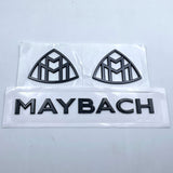 Black Side Rear Trunk Badge Emblem for Mercedes Benz Maybach S Class S400 S500