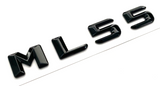 Gloss BLACK ML55 FOR MERCEDES ML550 REAR TRUNK EMBLEM BADGE NAMEPLATE