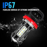 LED Fog Light Bulbs H8 H16 H11 Fog Light Bulb White 6500K High Power DRL Lamps