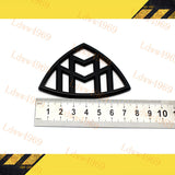 5pcs Glossy Black MAYBACH Letters Trunk Badge Emblem For S-Class W222 S600 2016+