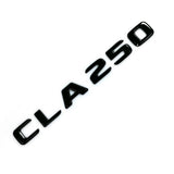 GLOSS BLACK CLA 250 Emblem for Mercedes Trunk Letter Nameplate Badge 17-21