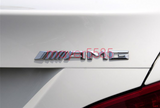 GLA45 + AMG + TURBO + 4 MATIC Letters Trunk Embl Badge Sticker for Mercedes Benz