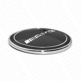 Universal For Mercedes Sport 3D AMG Black Hood Laurel Adhesive Badge Logo Emblem