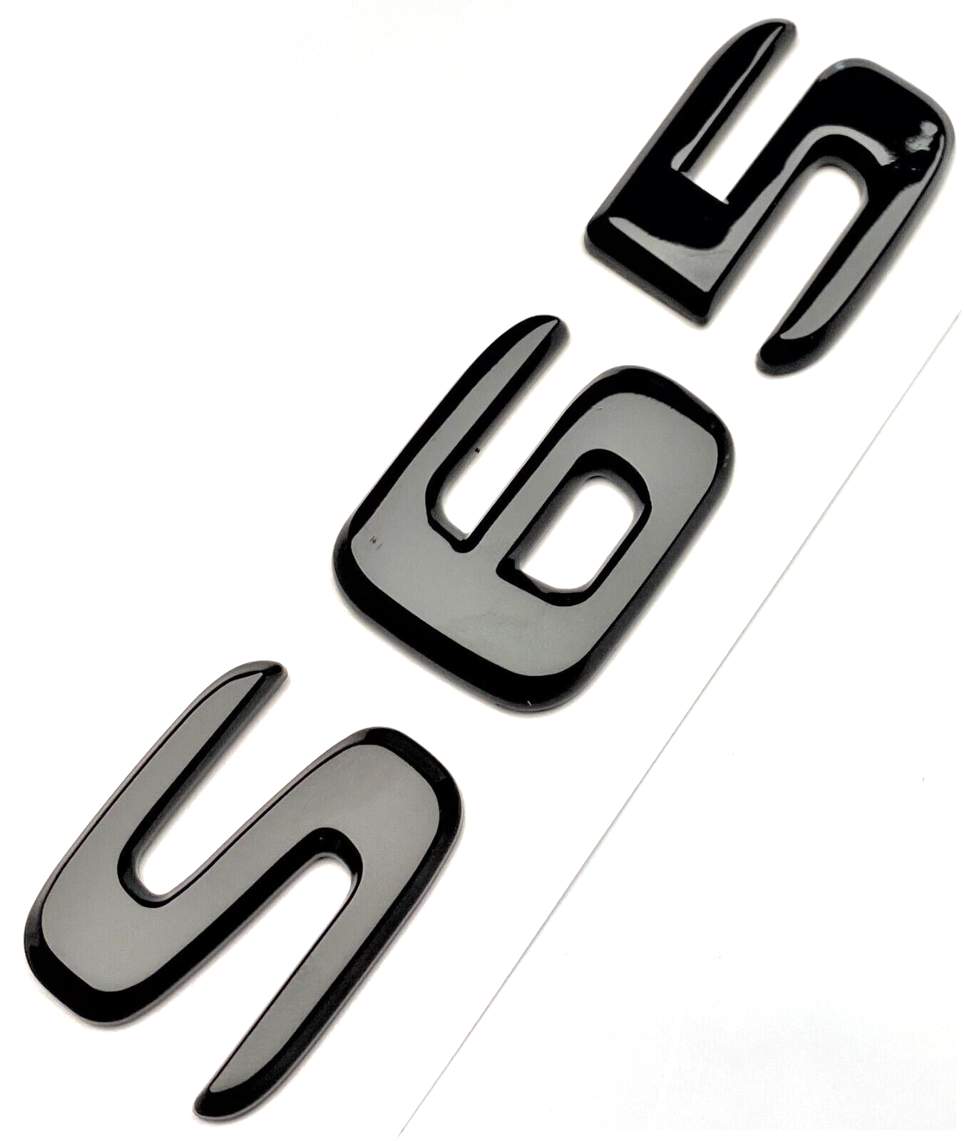 GLOSS BLACK S65 FOR MERCEDES S65 REAR TRUNK EMBLEM BADGE NAMEPLATE DECAL