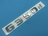 Chrome " G350d " Number Letters Rear Trunk Badge Emblem for Mercedes Benz G350d