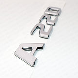 19+ Nameplate OEM A220 Emblem 3D Trunk Logo Badge Decoration AMG 4Matic - Chrome
