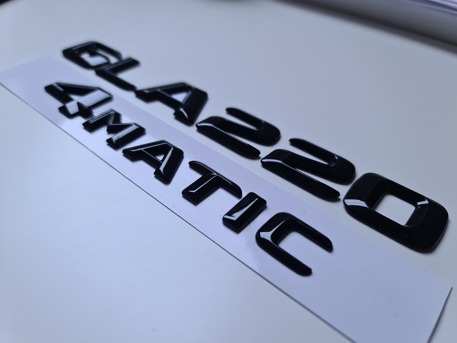 GLA220 4matic Black Letter Number Rear Boot Badge Emblem For GLA Class Mercedes