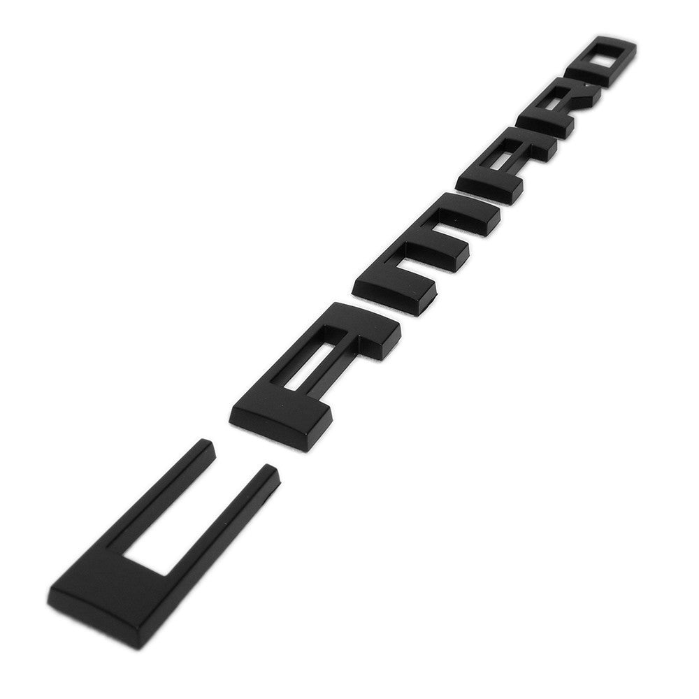 2pcs Camaro Emblem 2010-2015 Side Fender Badge Letter Nameplate Matte Black