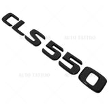 17+ CLS 550 Emblem Trunk Lid Letter Nameplate Badge Decorate AMG Gloss Black