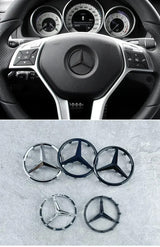 Mercedes Benz Steering Wheel Replace Badge Emblem W204 205 GLA GLC CLA A E Class