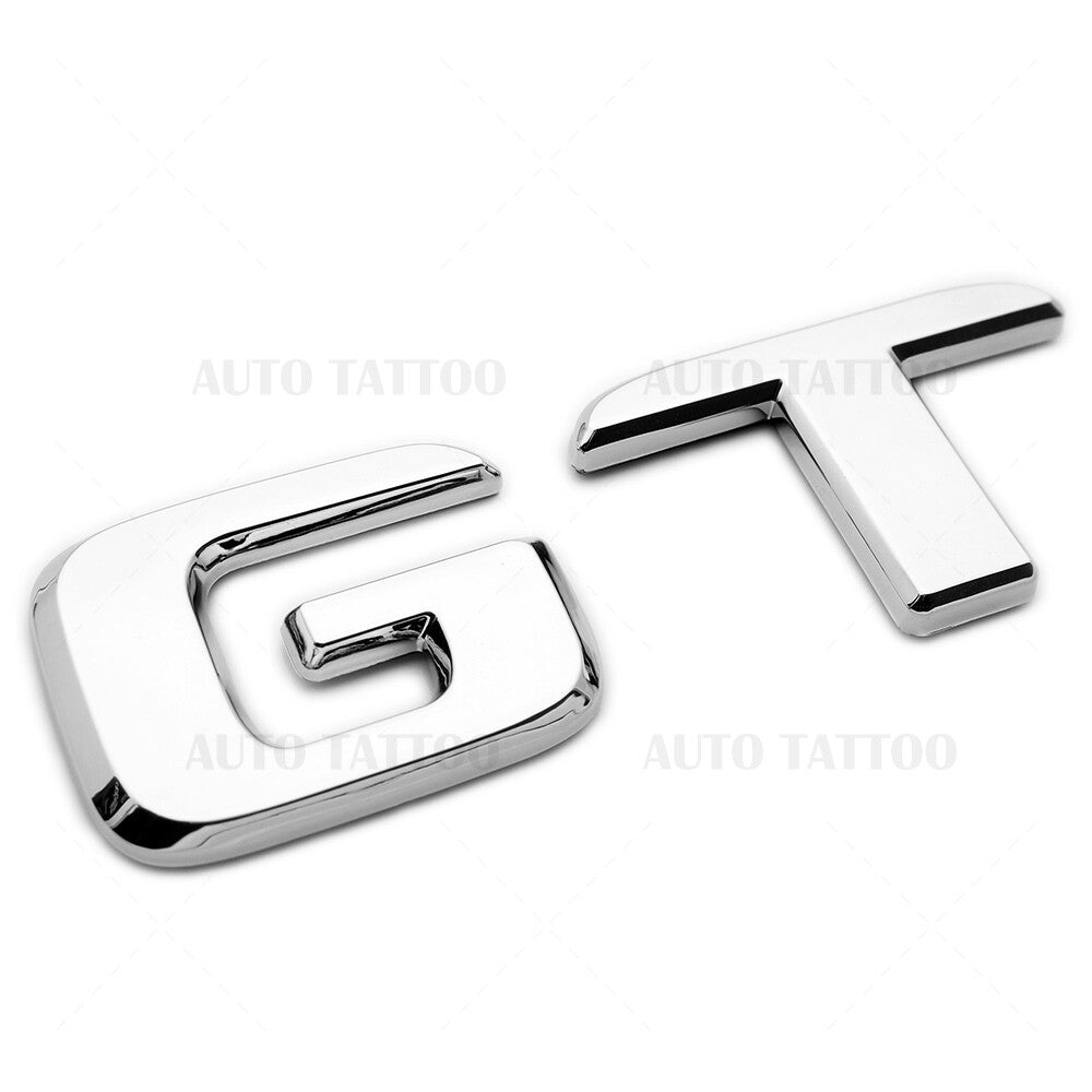 17-21 AMG GT Letter Emblem 3D Trunk Logo Nameplate Badge Decorate OEM Chrome