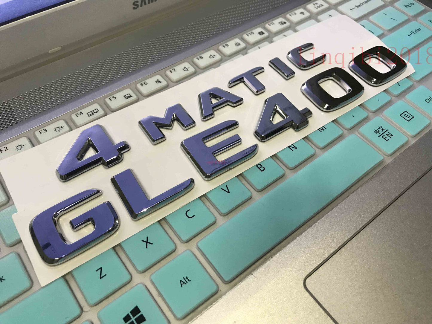 2018 GLE400 4 MATIC High quality Rear Trunk Emblem Decal Badge FOR Mercedes Benz