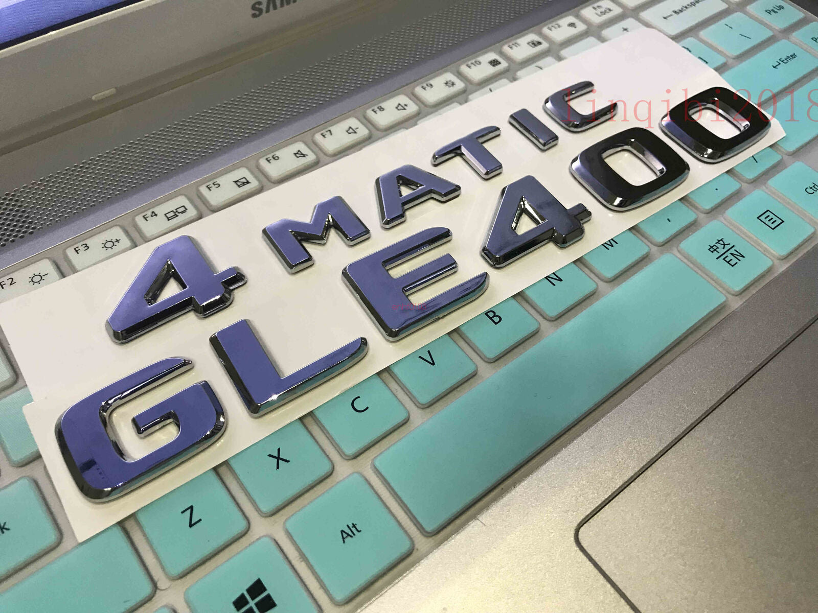 2018 GLE400 4 MATIC High quality Rear Trunk Emblem Decal Badge FOR Mercedes Benz