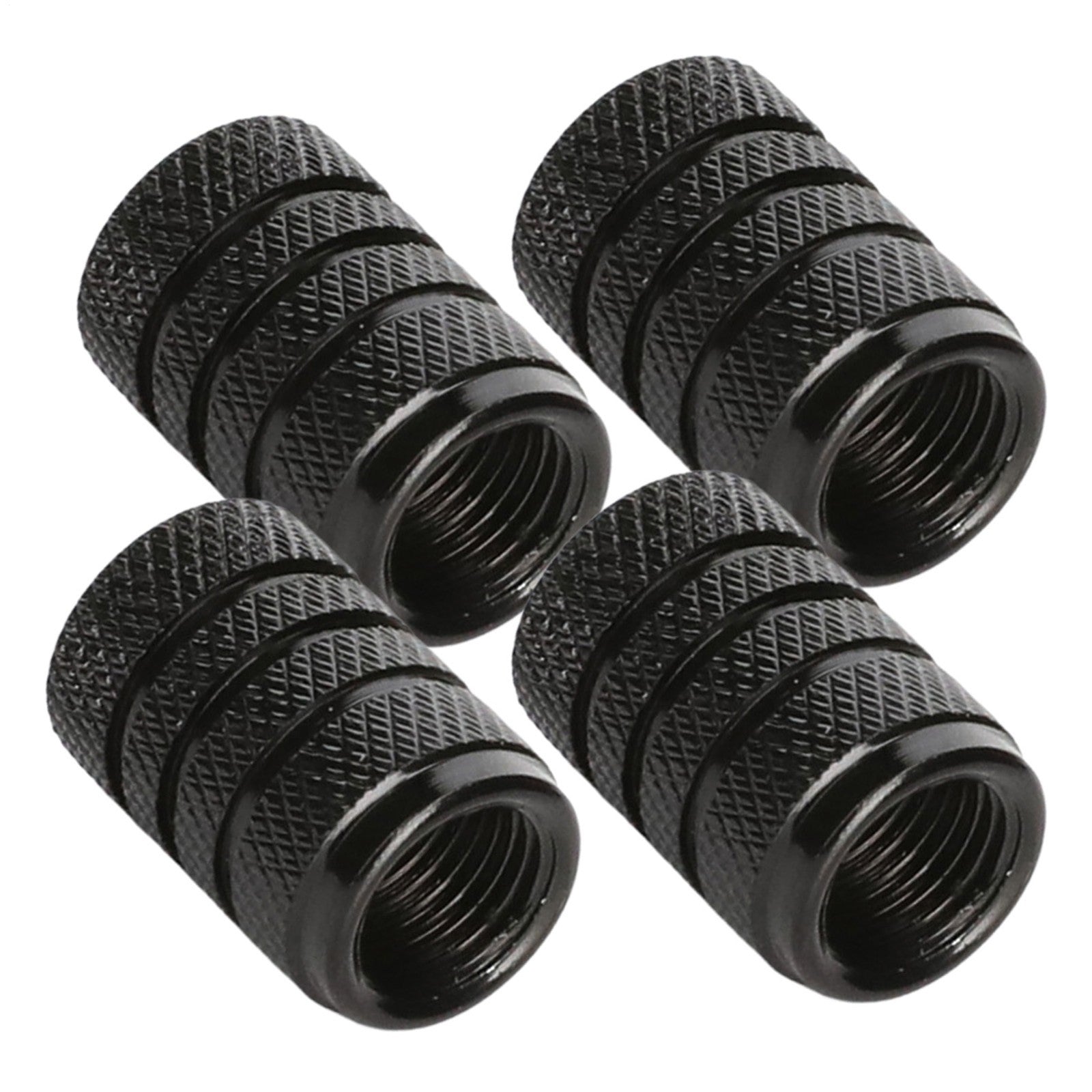 4pcs Aluminum Tire Valve Caps Tyre Valve Stem Cover Air Dust Wheel Rim Cap Tire Air Cap