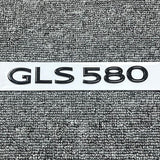 Gloss Black GLS580 Maybach Number Trunk Letters Badge Emblems Sticker For Benz