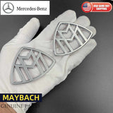 Chrome For " MAYBACH " Emblem Auto Front Badge for Mercedes-Benz S400 S500