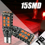 2x Red T15 912 921 Car LED High Mount Stop 3RD Brake Light Bulbs