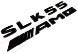 SLK55+AMG BLACK FOR MERCEDES REAR TRUNK EMBLEM BADGE NAMEPLATE DECAL NUMBERS