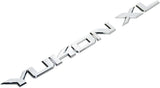 Chrome For YUKON XL Liftgate / Door Letter Nameplate Emblem SUV HD Badge Sport