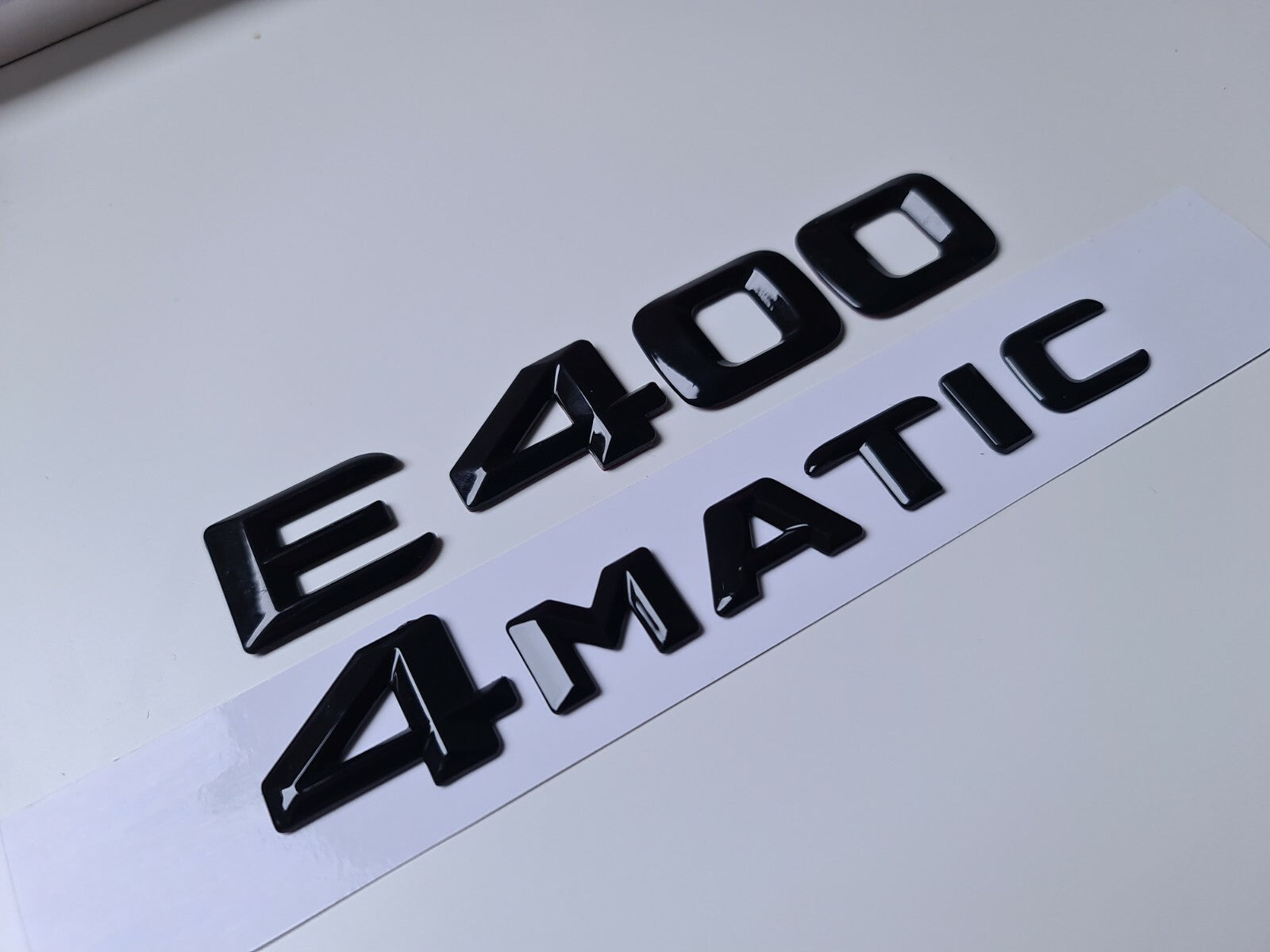 E400 4matic Black Letter Number Rear Boot Badge Emblem For E Class Mercedes