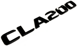 CLA200 Gloss BLACK FOR MERCEDES REAR TRUNK EMBLEM BADGE NAMEPLATE DECAL LETTERS