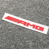 Gloss RED AMG Letters Trunk Emblem Badge Sticker for Mercedes Benz AMG