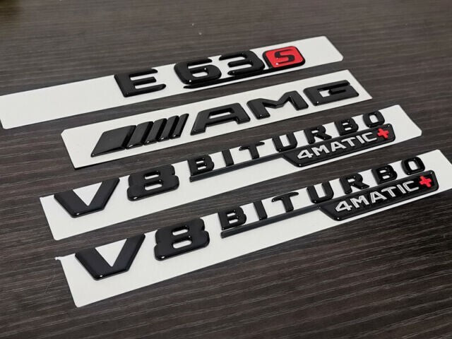 For Mercedes Benz E63S SEDAN W213 AMG E-Class V8 Biturbo 4matic+ Star Badge