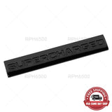 Range Rover Supercharged Blackout Letter Car Sport Liftgate Logo Emblem Badge