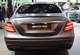 4pcs Chrome E43 AMG BITURBO 4 MATIC Trunk Emblem Badge Sticker for Mercedes Benz
