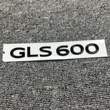 Gloss Black GLS600 Maybach Number Trunk Letters Badge Emblems Sticker For Benz