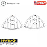 Genuine Silver Maybach Badge Cars Body Side Fender Sticker For Benz GLS S Class