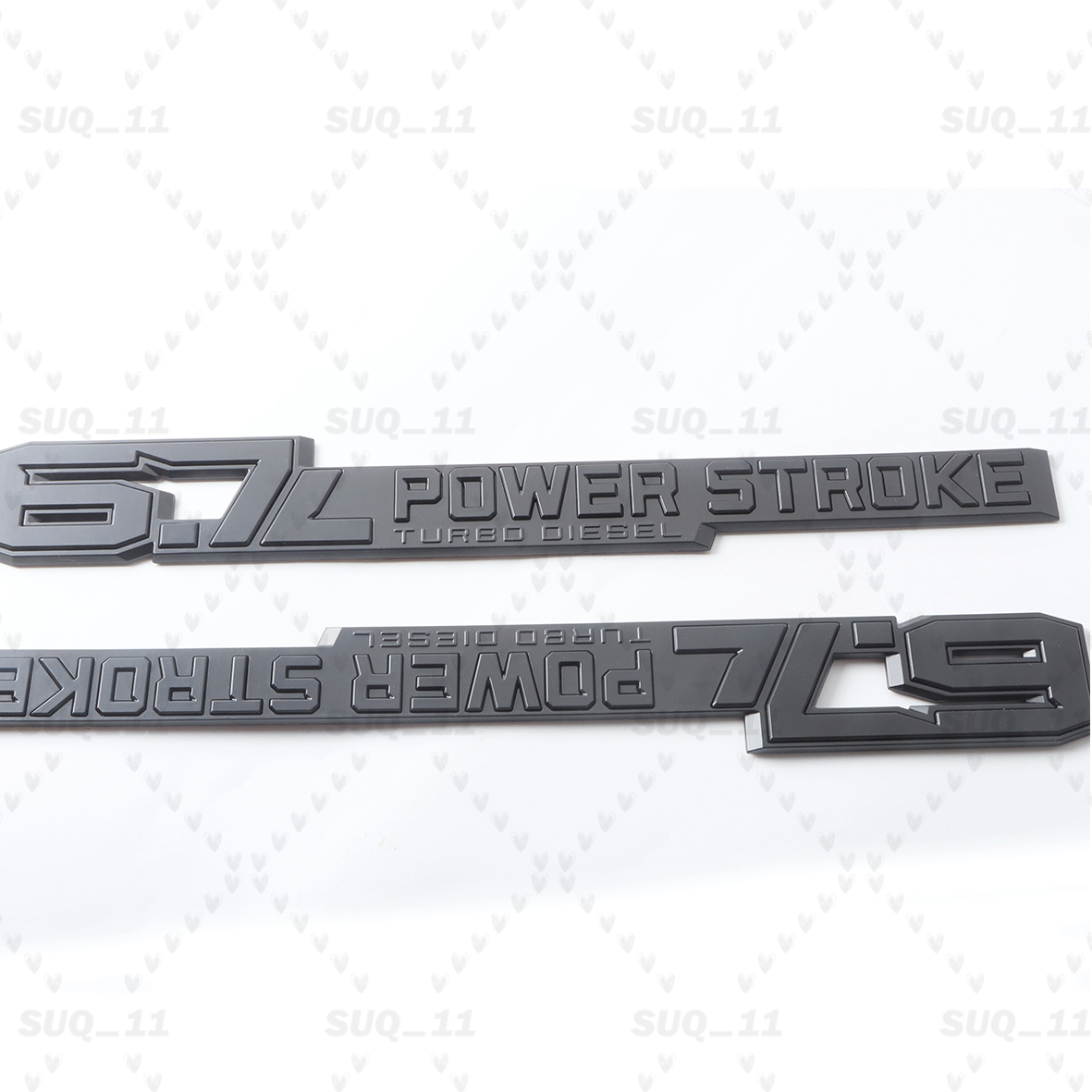 2PCS For 2023-2025 6.7L Power stroke Diesel Door Emblem