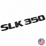 94-14 SLK 350 AMG Letter Emblem Trunk Logo Nameplate Badge Decorate Sport Black