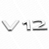 Mercedes-Maybach V12 Turbo AMG Side Fender Emblem Nameplate Badge Sport Chrome