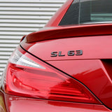 17+ SL 63 AMG Letter 3D Emblem Trunk Logo Nameplate Badge Decorate Gloss Black