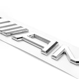 3D Emblem Rear Tailgate Trunk Lid Badge for AMG A C E S CL SL G Models Chrome