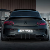 17-21 C 63 AMG Emblem Trunk Lid Letter Logo Nameplate Badge Decorate Matte Black