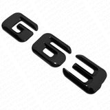 G63 AMG Letter Emblem Rear Door Body Logo Nameplate Badge Decorate Gloss Black