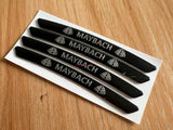 4P FOR Mercedes Maybach Edition Sport Wheels Badge 3D Sticker Emblem Decoration