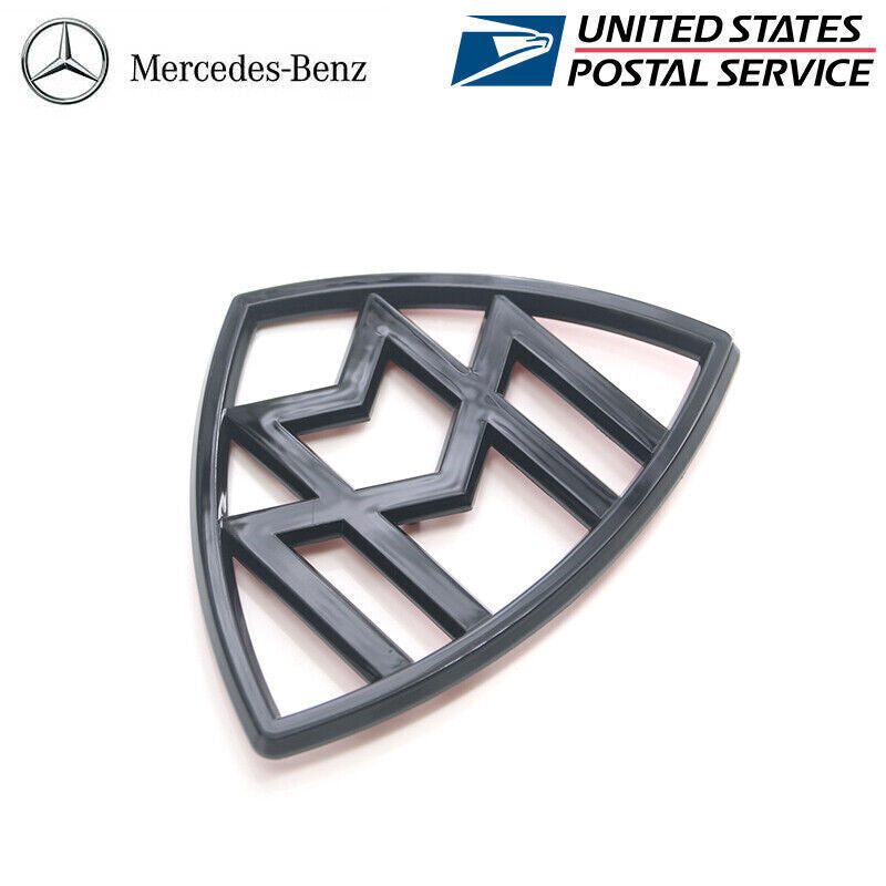 Set of 4 Side Rear Badge Maybach Letter Logo Gloss Black FOR Mercedes S Class