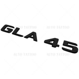 17-20 GLA 45 AMG Rear Letter Emblem Liftgate Logo Nameplate Badge Matte Black
