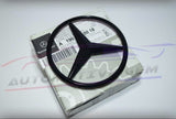 R190 C190 FOR GLOSS BLACK Star Emblem Rear Trunk Lid Badge GT GTS