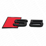 For Audi S5 Gloss Black Rear Letter Tail Badge Trunk Emblem Badge Logo Sport