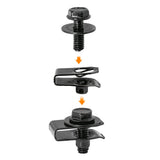 Body Bolts & U-nut Clips Set M6 Engine Covers Undertray Splash Shield Guard Trim