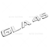 17-20 GLA 45 AMG Rear Letter Emblem Liftgate Logo Nameplate Badge OEM Chrome