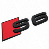 Audi S6 Gloss Black Rear Letter Tail Nameplate Trunk Emblem Badge Sport Sline