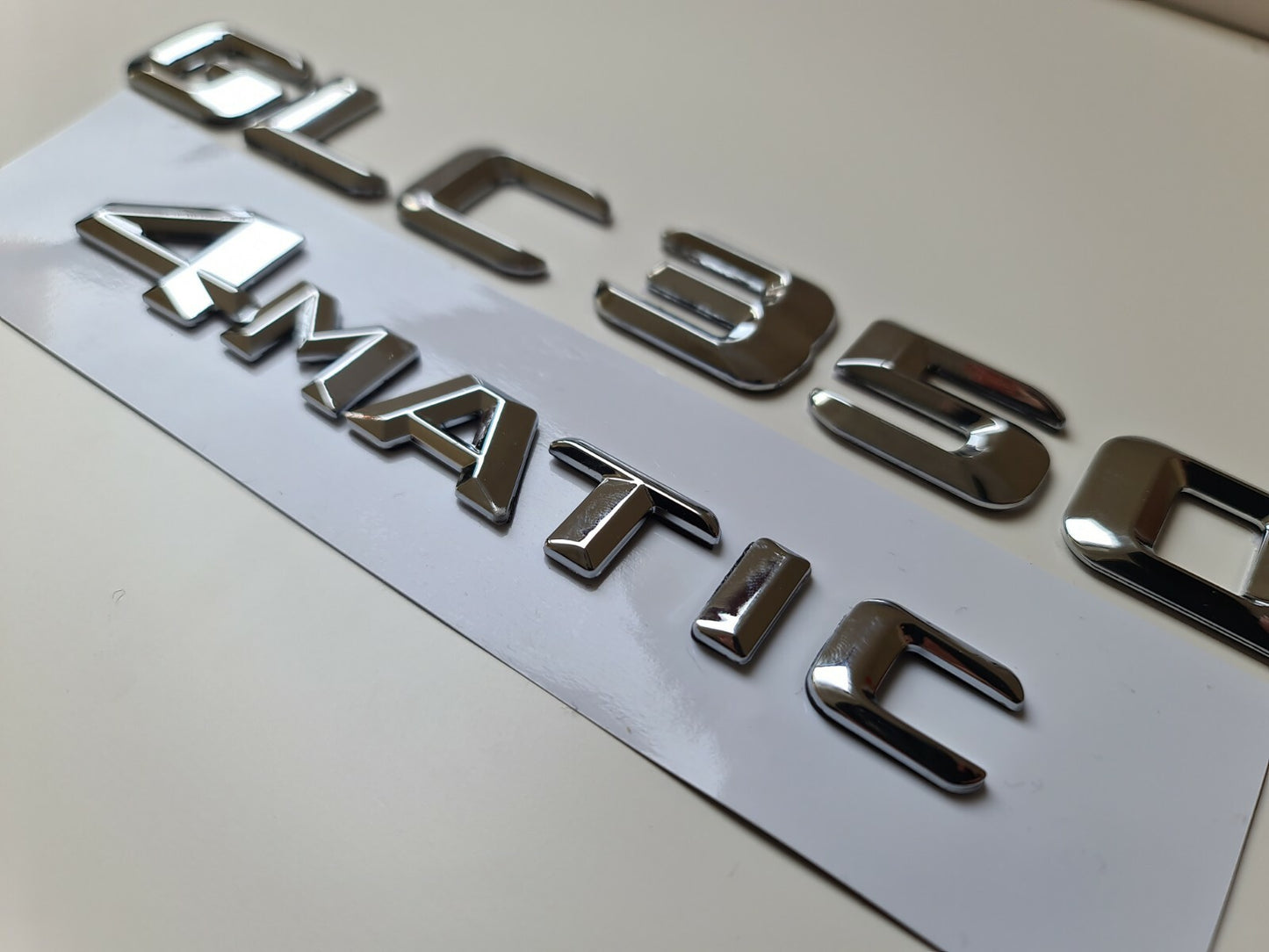 GLC350 4Matic Chrome Letter Number Rear Boot Badge Emblem For Mercedes CLC Class