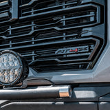 Front Grille Emblem 3D Badge Nameplate Fit 2024-2025 AT4X GMC Sierra Glossy Red